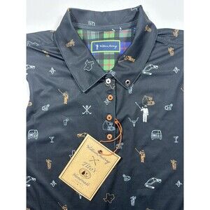 NWT | William Murray TITO’s Women’s Sleeveless Golf Polo | S | Navy